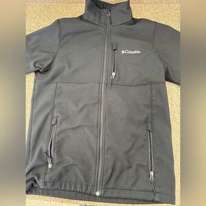 Columbia Black Full-Zip Jacket